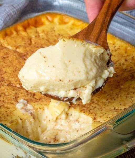 Amish baked custard