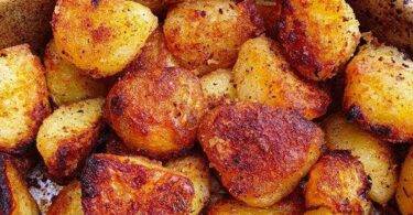 Air fryer roasted potatoes