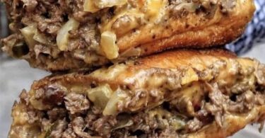 Philly Cheesesteak Sloppy Joes